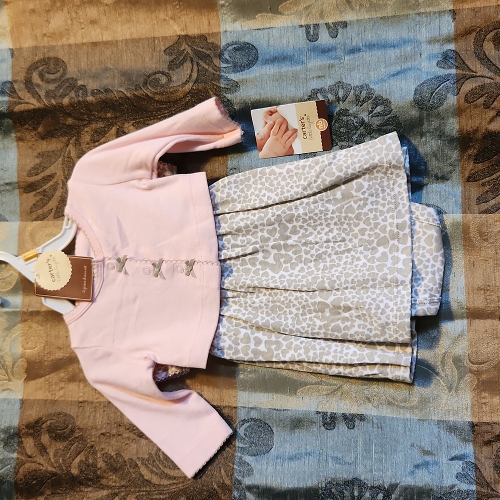 Carters NB 2-Piece Dress and Jacket